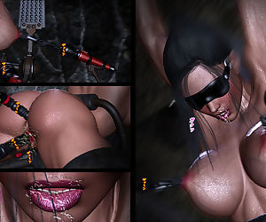 Beastslayer เซ็กซี่โดยเฉพาะบนใบหน้าของ นินจา ฝันร้าย ใน คน abandoned..