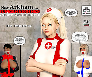 Nouveau arkham pour superheroines 1 l'humiliation and..