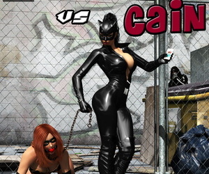 MrbunnyartCain vs Catwoman chinese