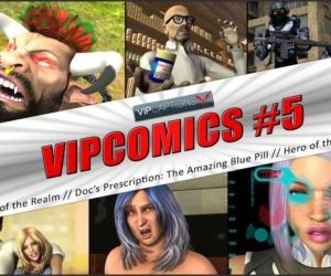 Vipcomics #5α المدافعين من على عالم