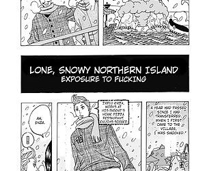 samotny Snowy Północna Wyspa